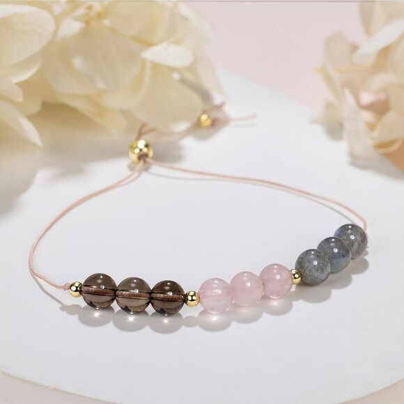 Healing Grief Emotional Support Bead Bracelet for Women - Picture 2 of 6